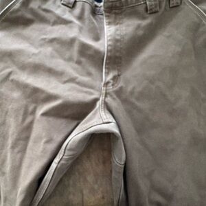 Duluth Trading Co Men's Tan Chinos lined cold weather pants